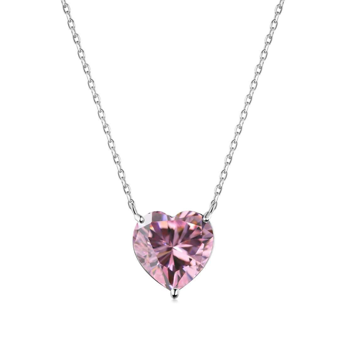 [HOT] Collier en forme de cœur rayonnant de 6,0 carats