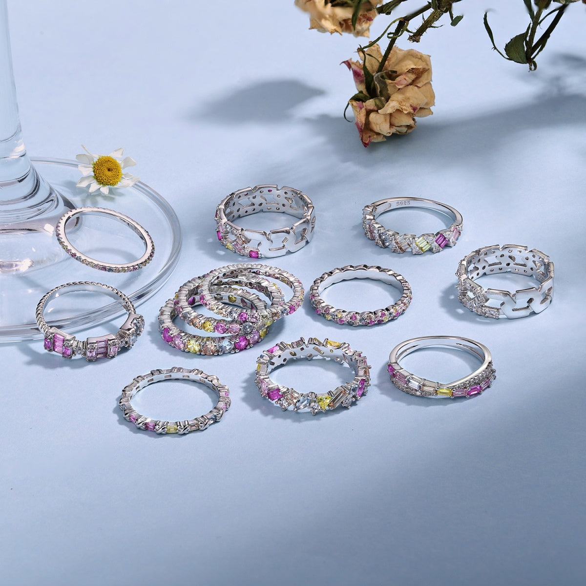[HOT] Bague quotidienne délicate et vibrante taille émeraude