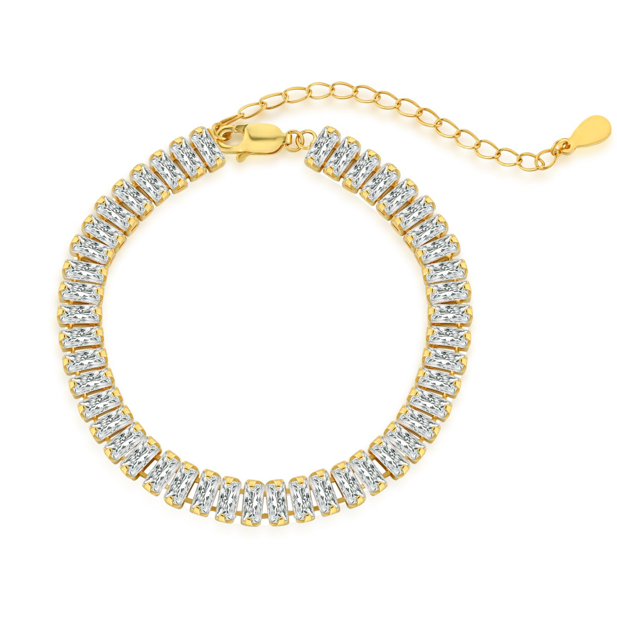 [HOT]Exquisite Emerald Cut Daily Bracelet