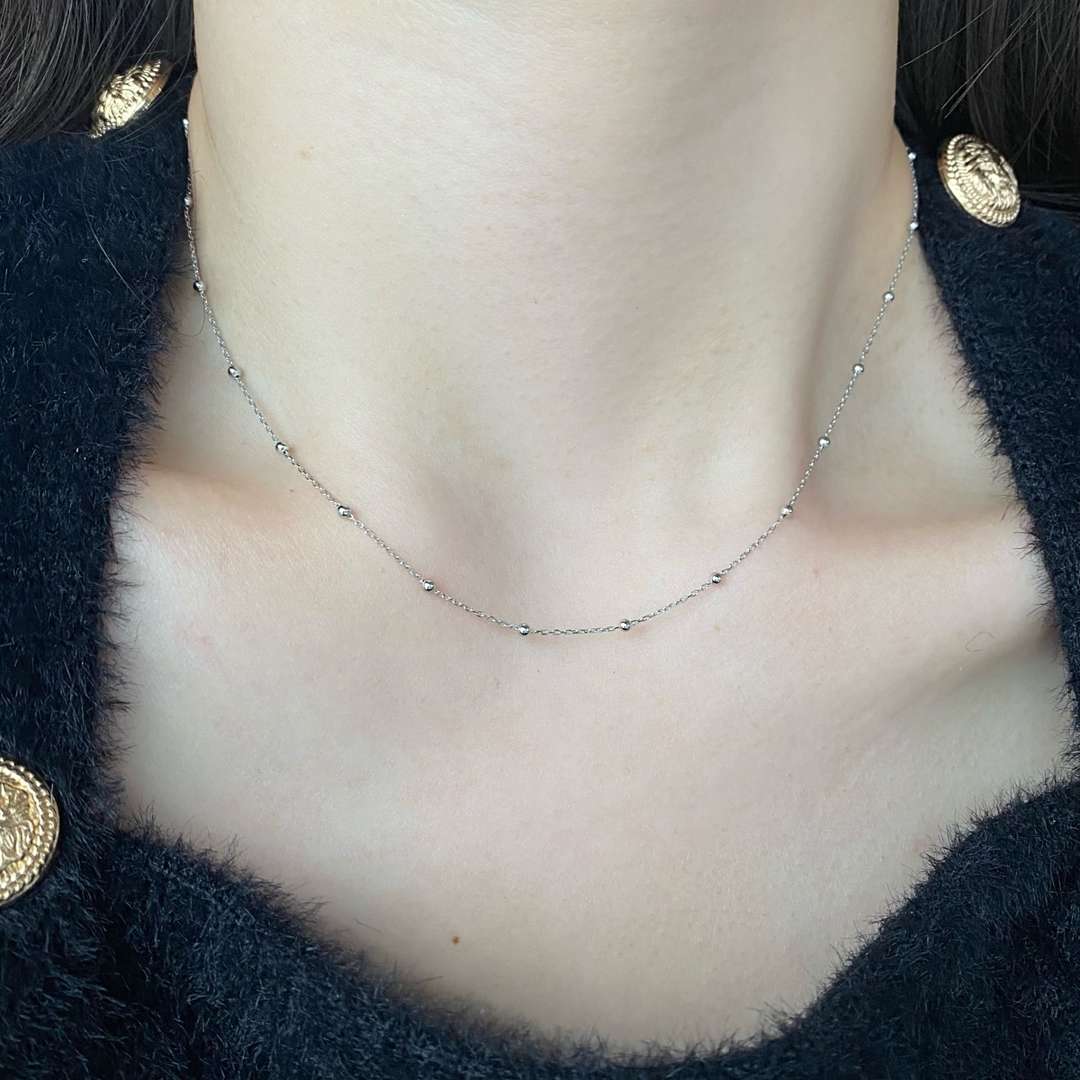 [HOT] Collier simple à petite chaîne de clavicule en perles
