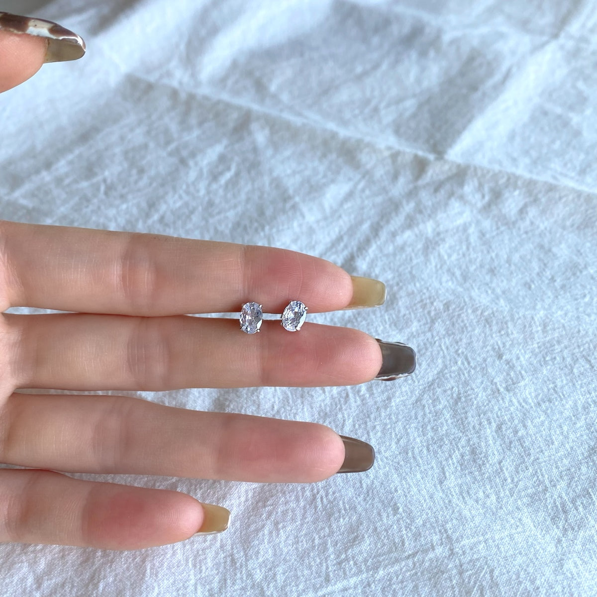 [HOT] Boucles d'oreilles ovales classiques, dignes et élégantes