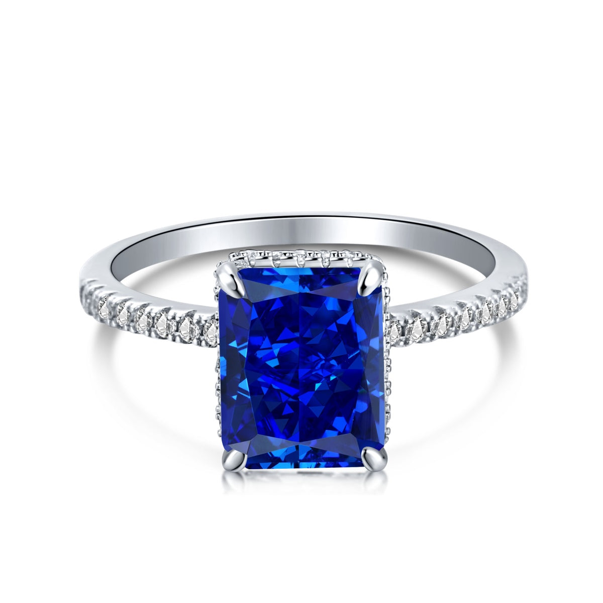 [HOT] Bague de fiançailles luxueuse de 4,0 carats