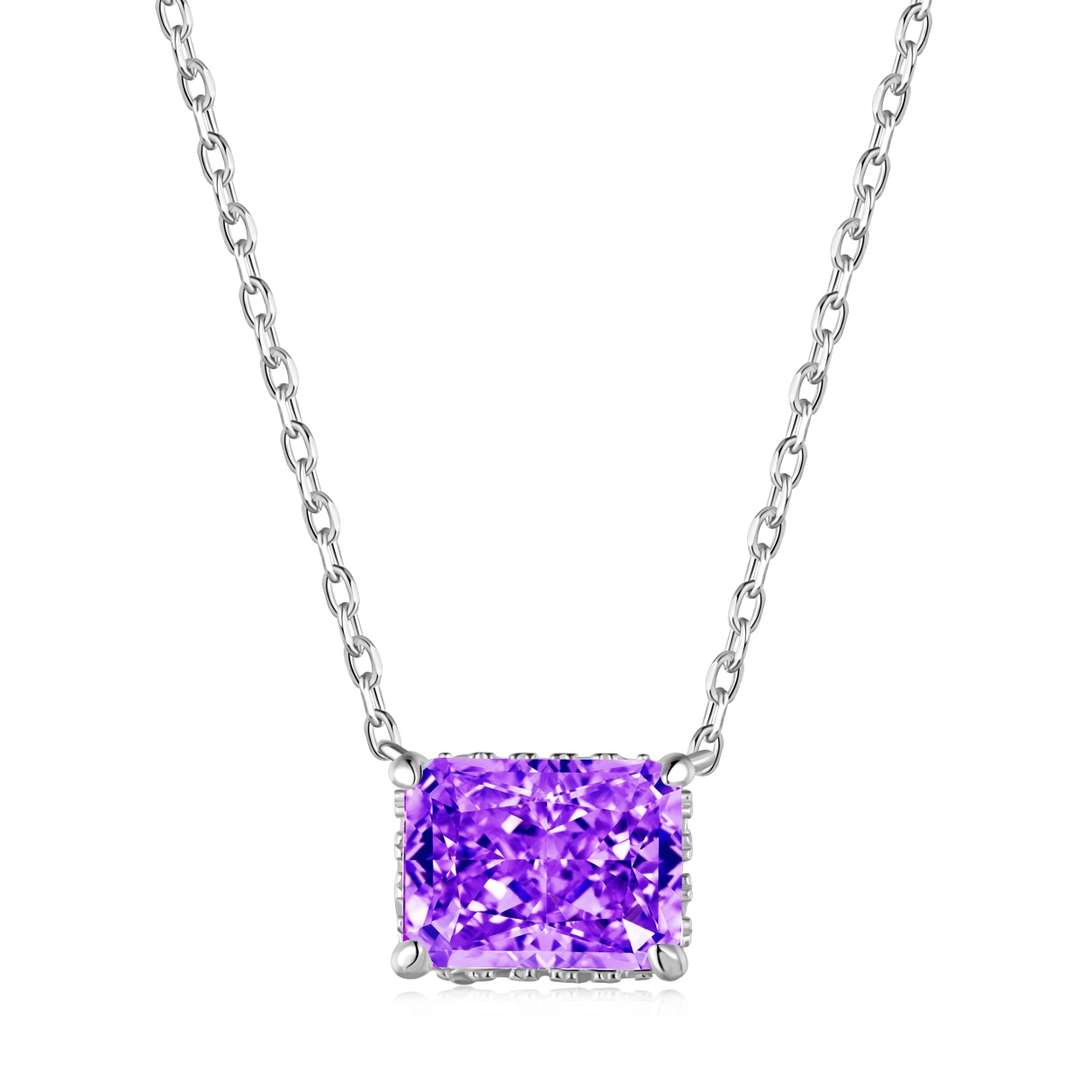 [HOT] Collier coloré de forme carrée luxueuse