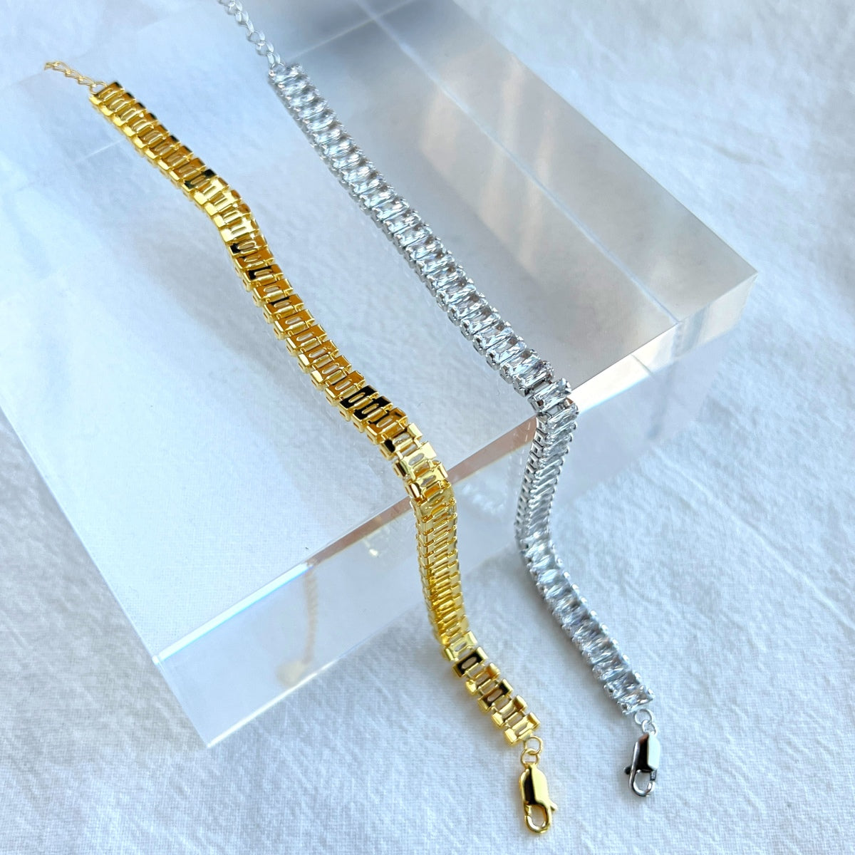 [HOT]Exquisite Emerald Cut Daily Bracelet