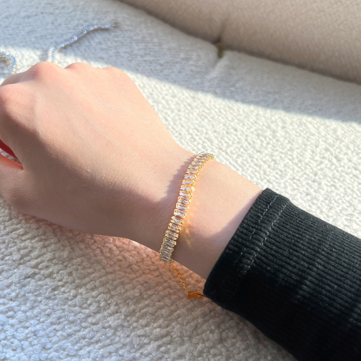 [HOT]Exquisite Emerald Cut Daily Bracelet