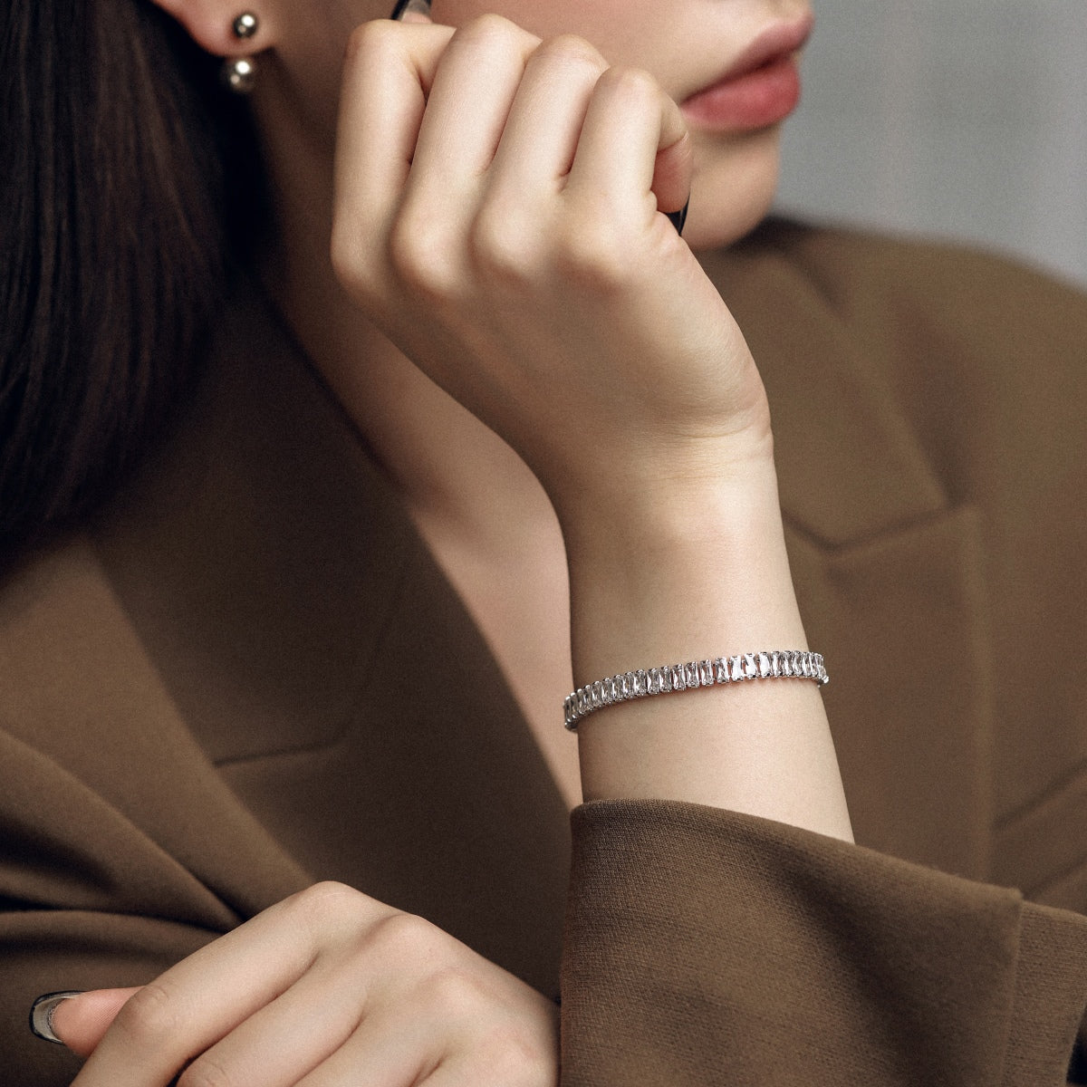 [HOT]Exquisite Emerald Cut Daily Bracelet