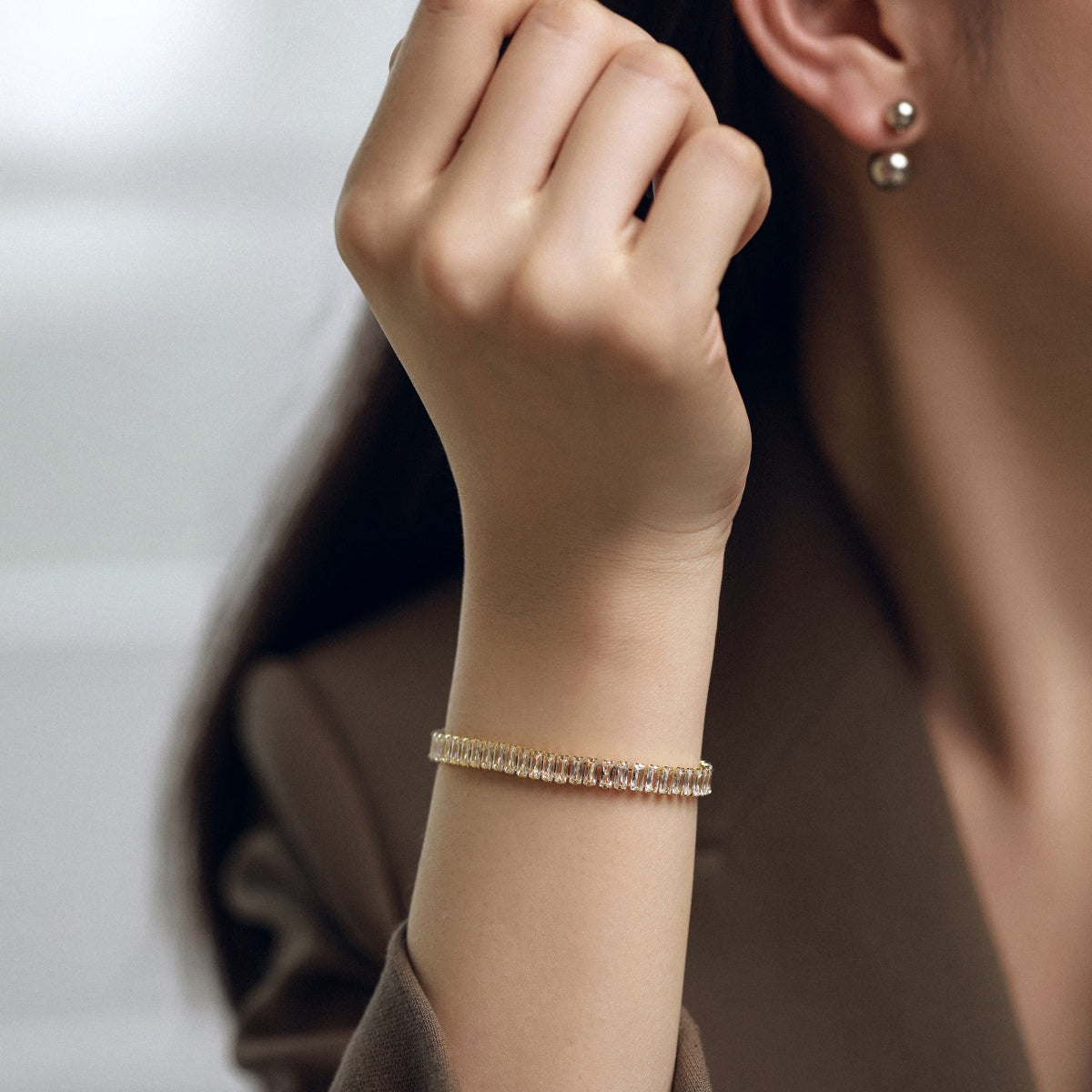 [HOT]Exquisite Emerald Cut Daily Bracelet