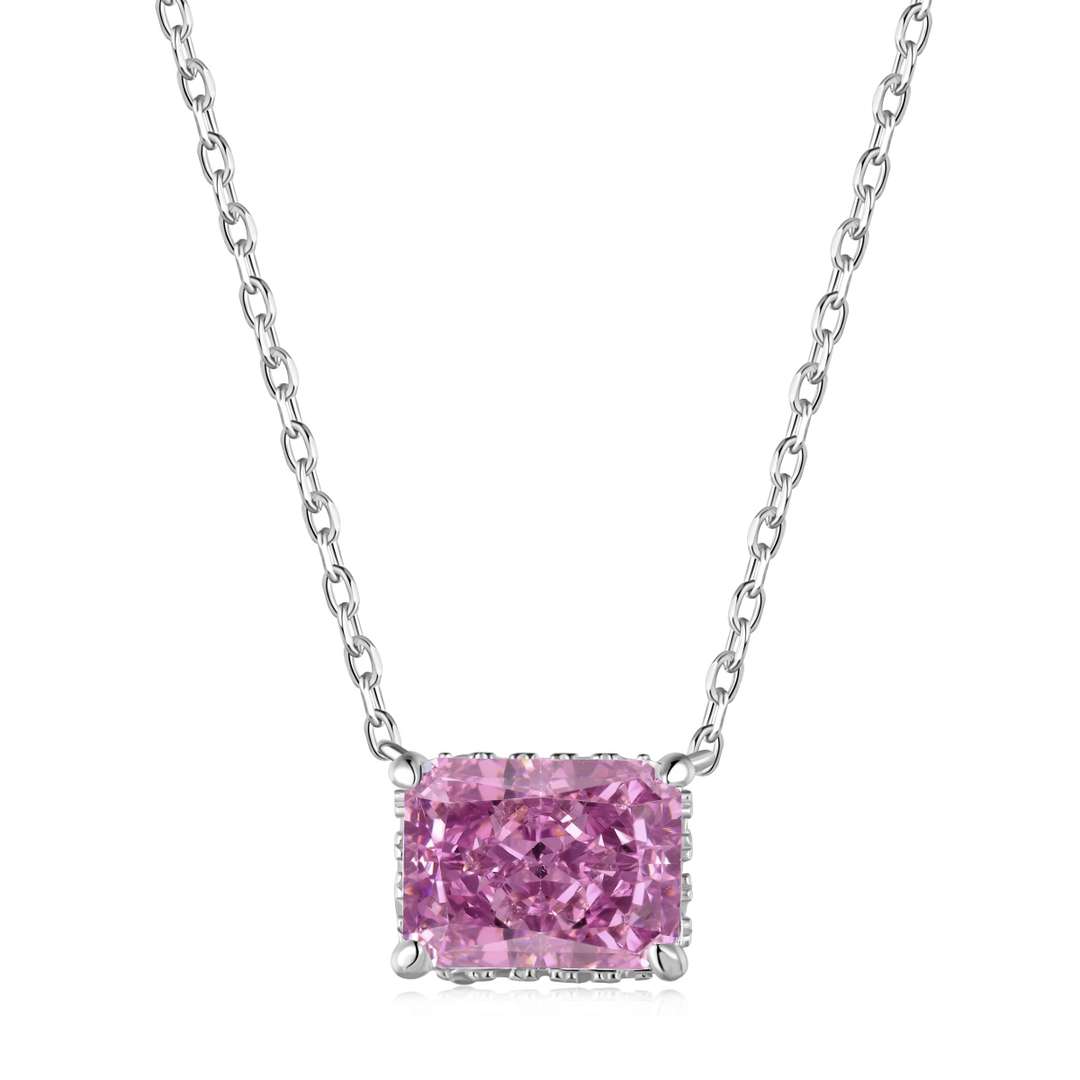 [HOT] Collier coloré de forme carrée luxueuse