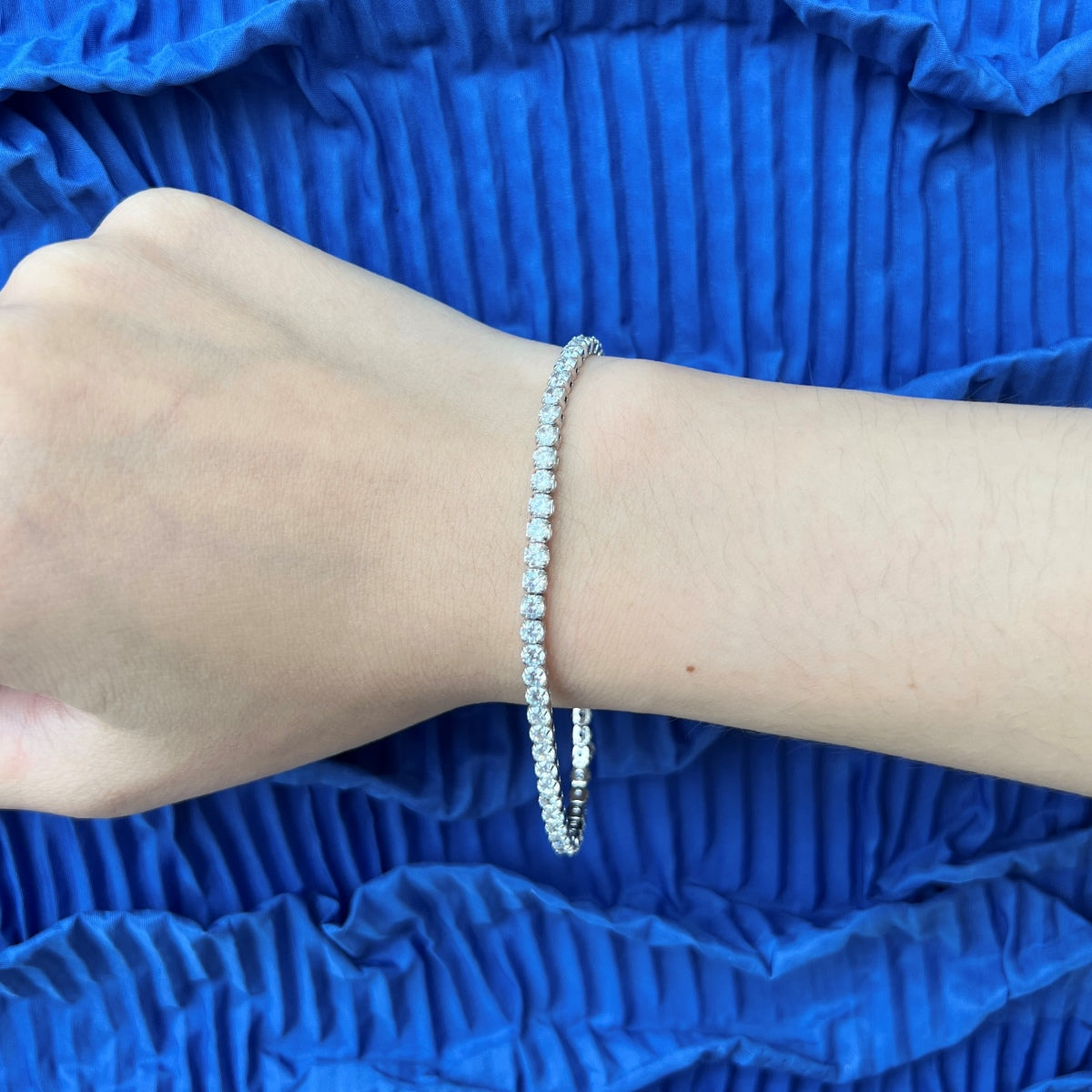 [HOT]Sparkling Round Cut Daily Bracelet