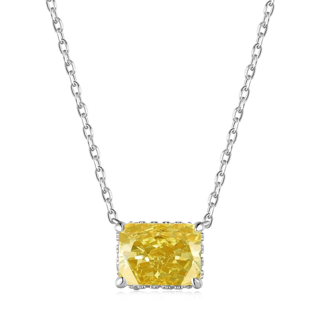 [HOT] Collier coloré de forme carrée luxueuse