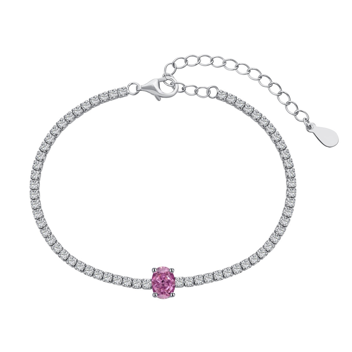 [HOT] Bracelet quotidien exquis taille ovale de 0,75 carat
