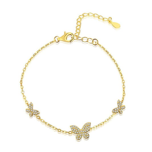 [HOT] Bracelet pendentif papillon délicat