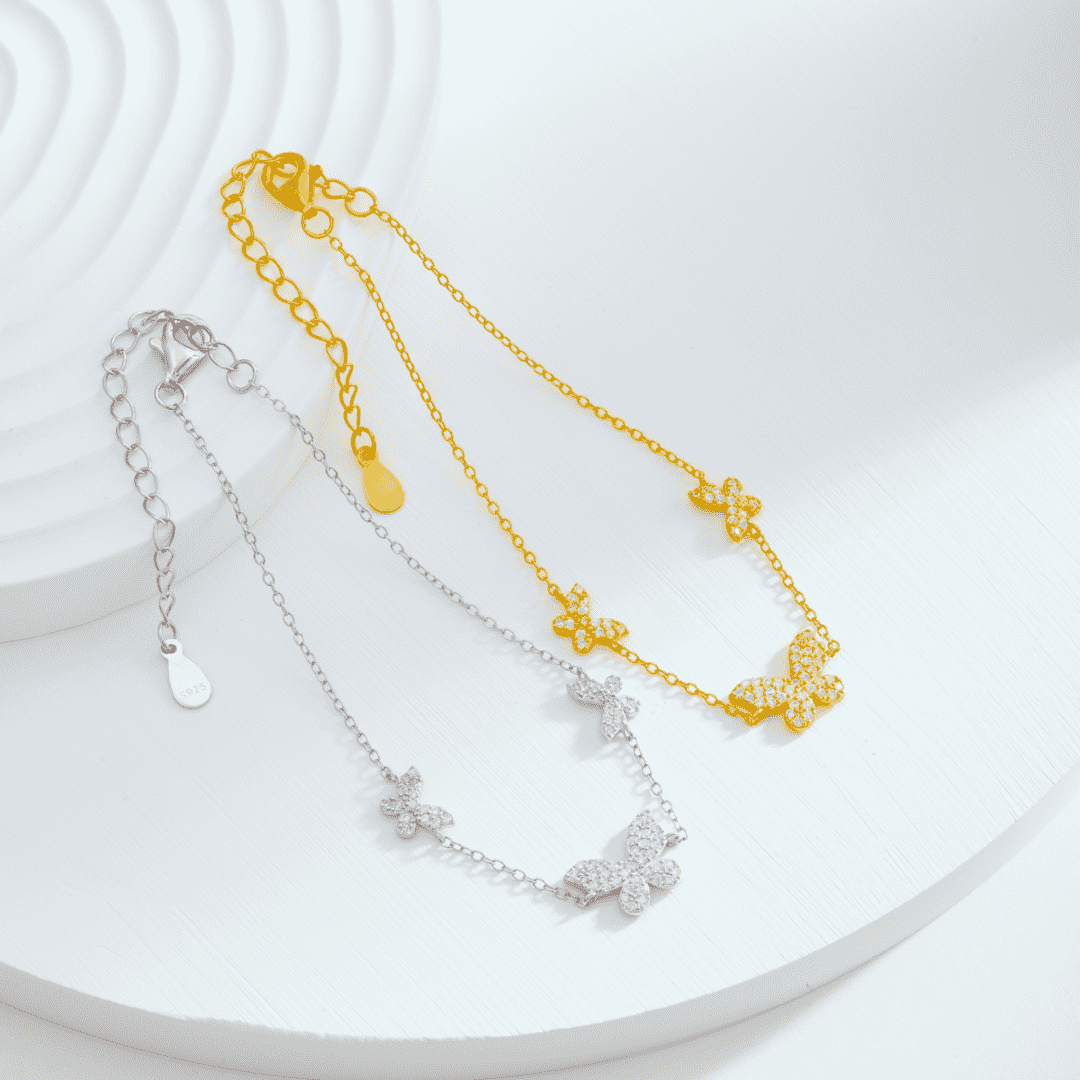 [HOT] Bracelet pendentif papillon délicat