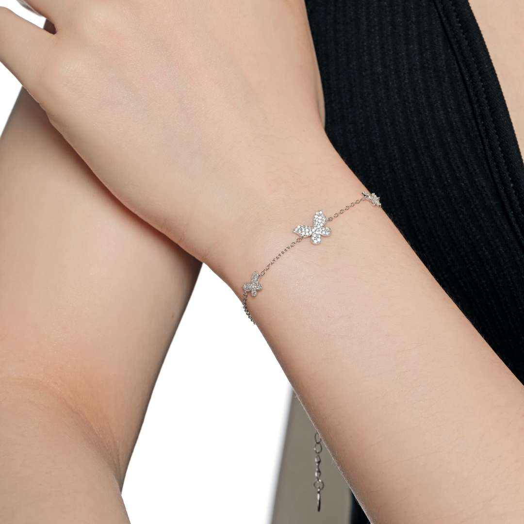 [HOT] Bracelet pendentif papillon délicat