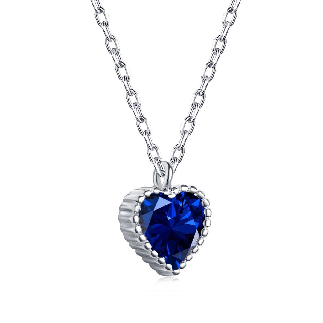 [HOT] Collier en forme de cœur orné