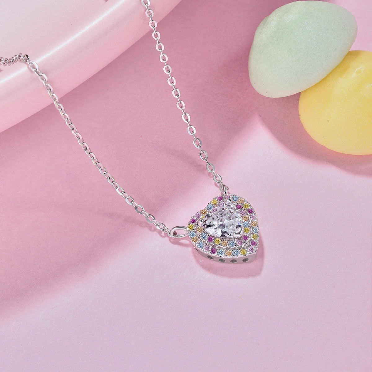[HOT] Collier exquis en forme de cœur