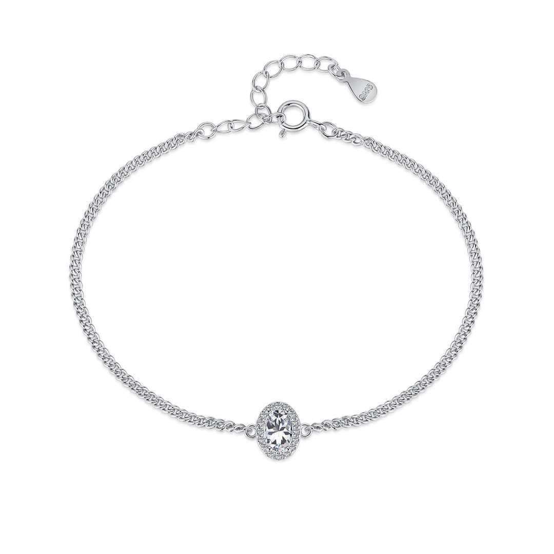 [HOT] Bracelet de forme ovale exquis