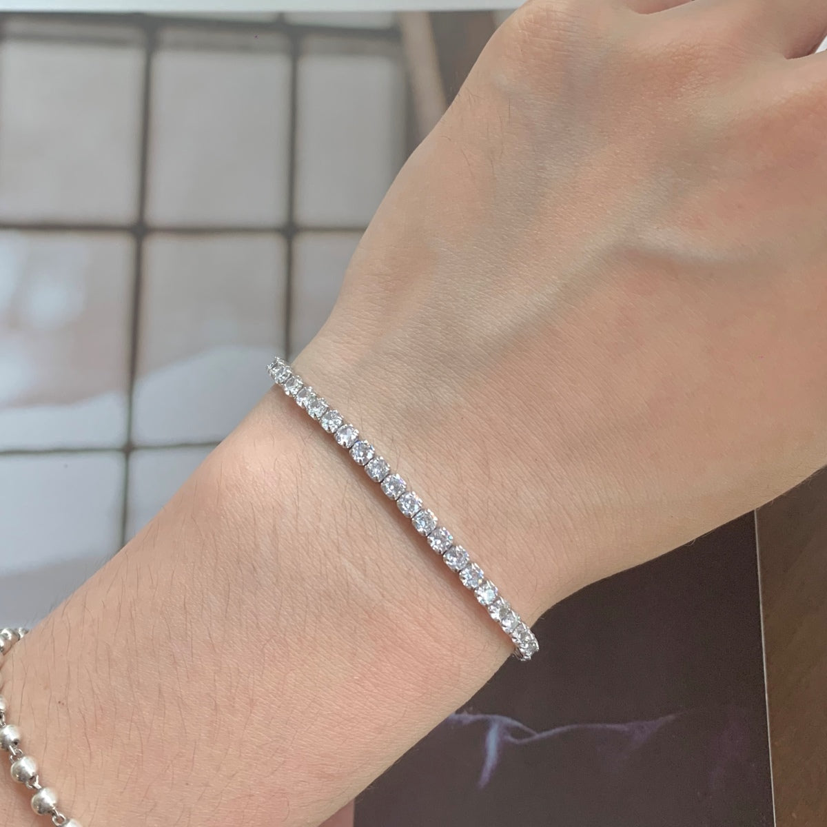 [HOT]Sparkling Round Cut Daily Bracelet