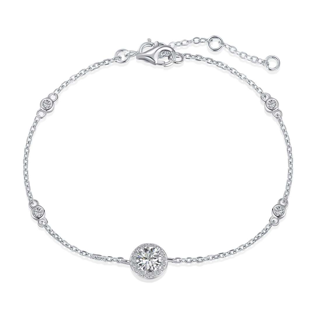 [HOT] Bracelet éblouissant en forme de coupe ronde