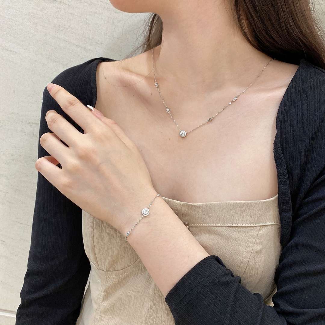 [HOT] Bracelet éblouissant en forme de coupe ronde