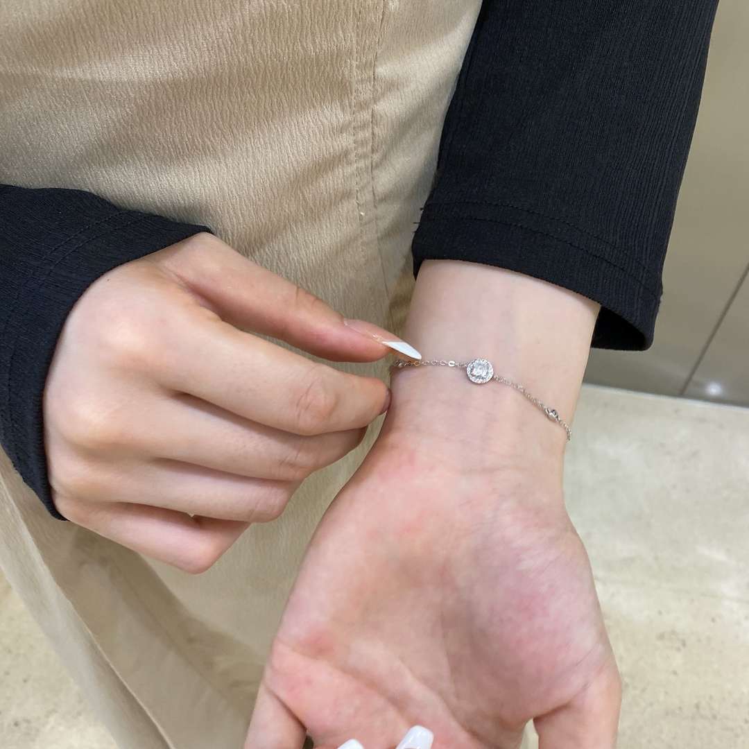[HOT] Bracelet éblouissant en forme de coupe ronde