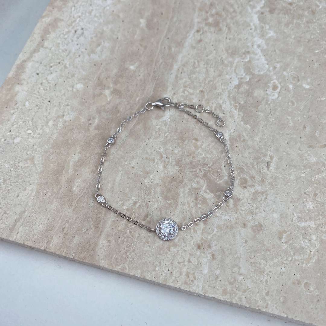 [HOT] Bracelet éblouissant en forme de coupe ronde