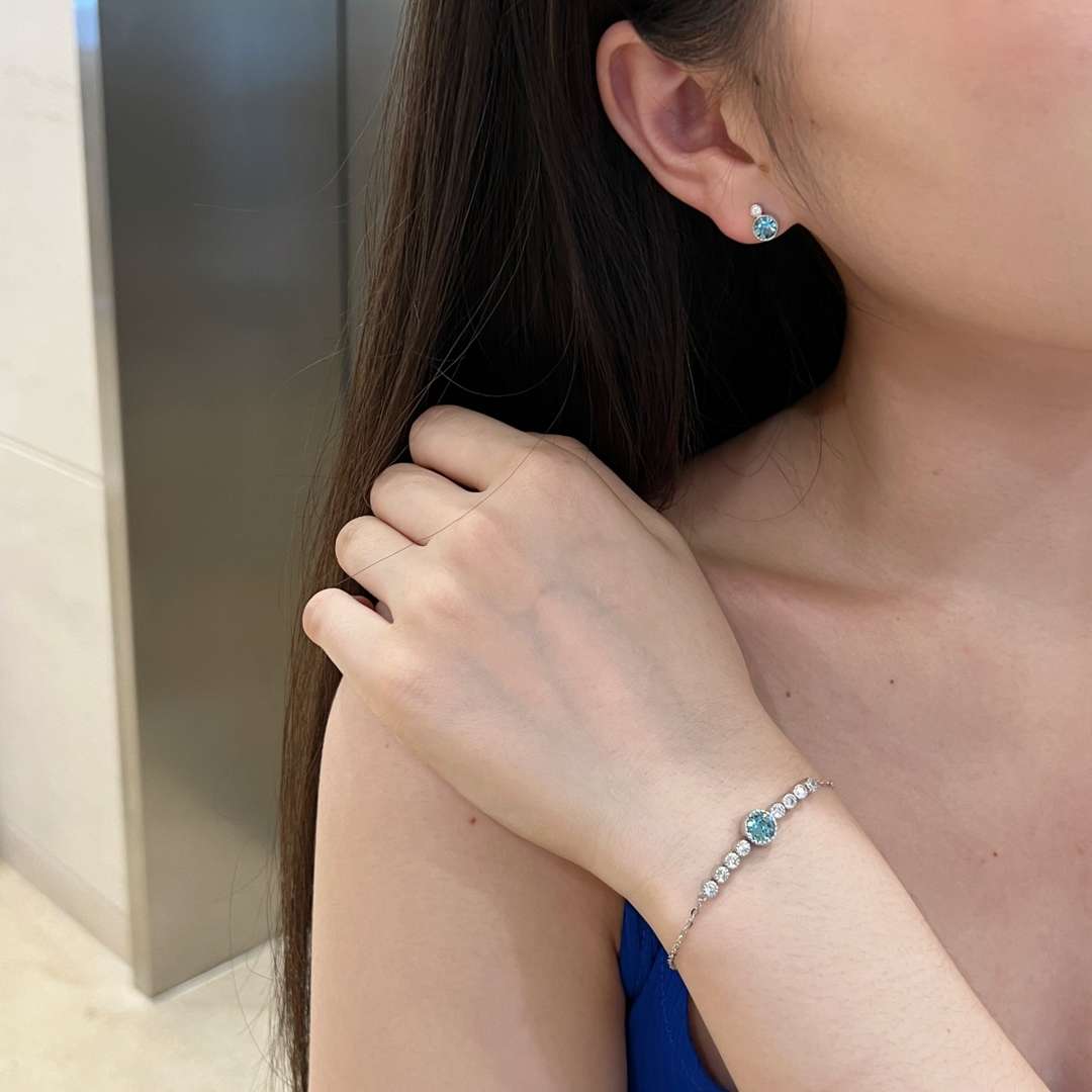 [HOT] Bracelet luxueux en forme de cœur de l'océan