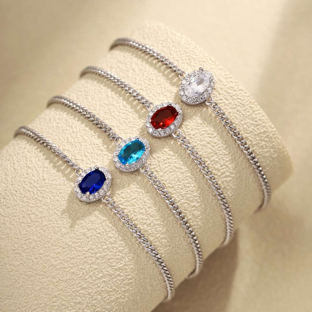 [HOT] Bracelet de forme ovale exquis