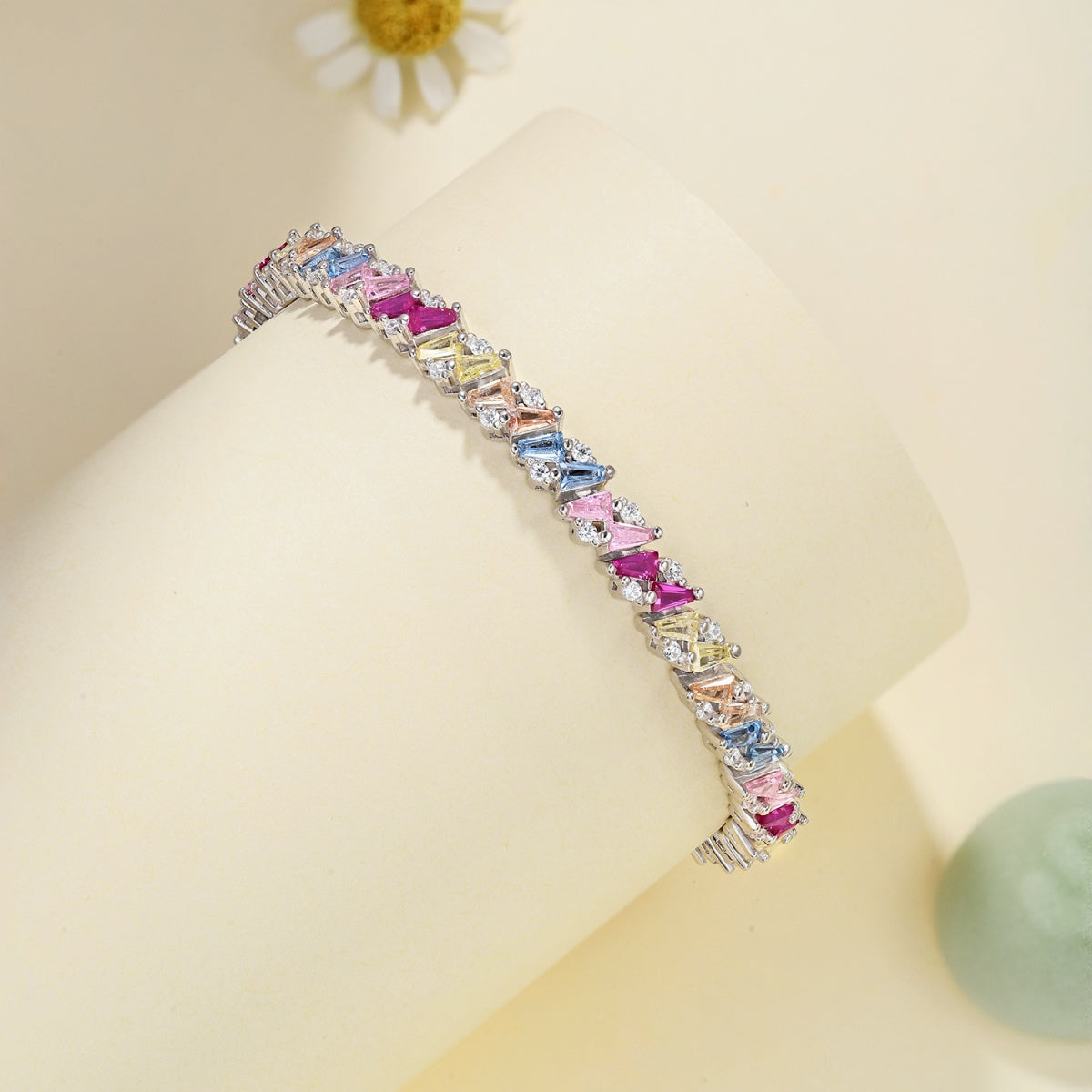 [HOT] Bracelet de fête multi-coupes orné et scintillant