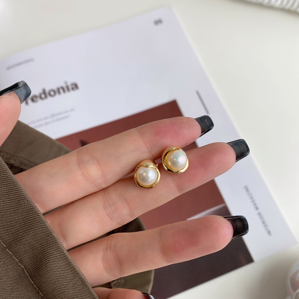 [HOT] Boucles d'oreilles délicates en perles de pain