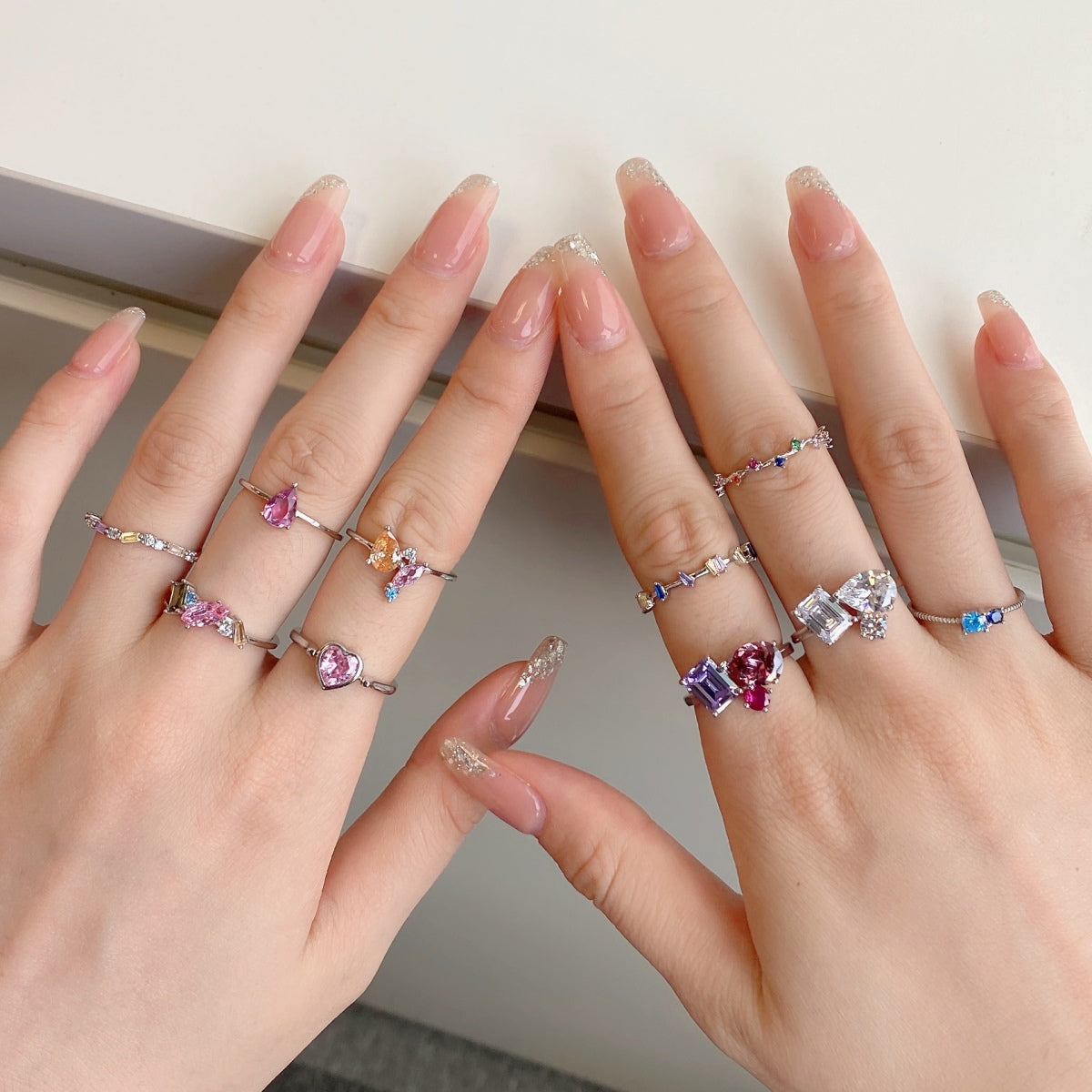 [HOT]Radiant Colorful Round Cut Daily Ring