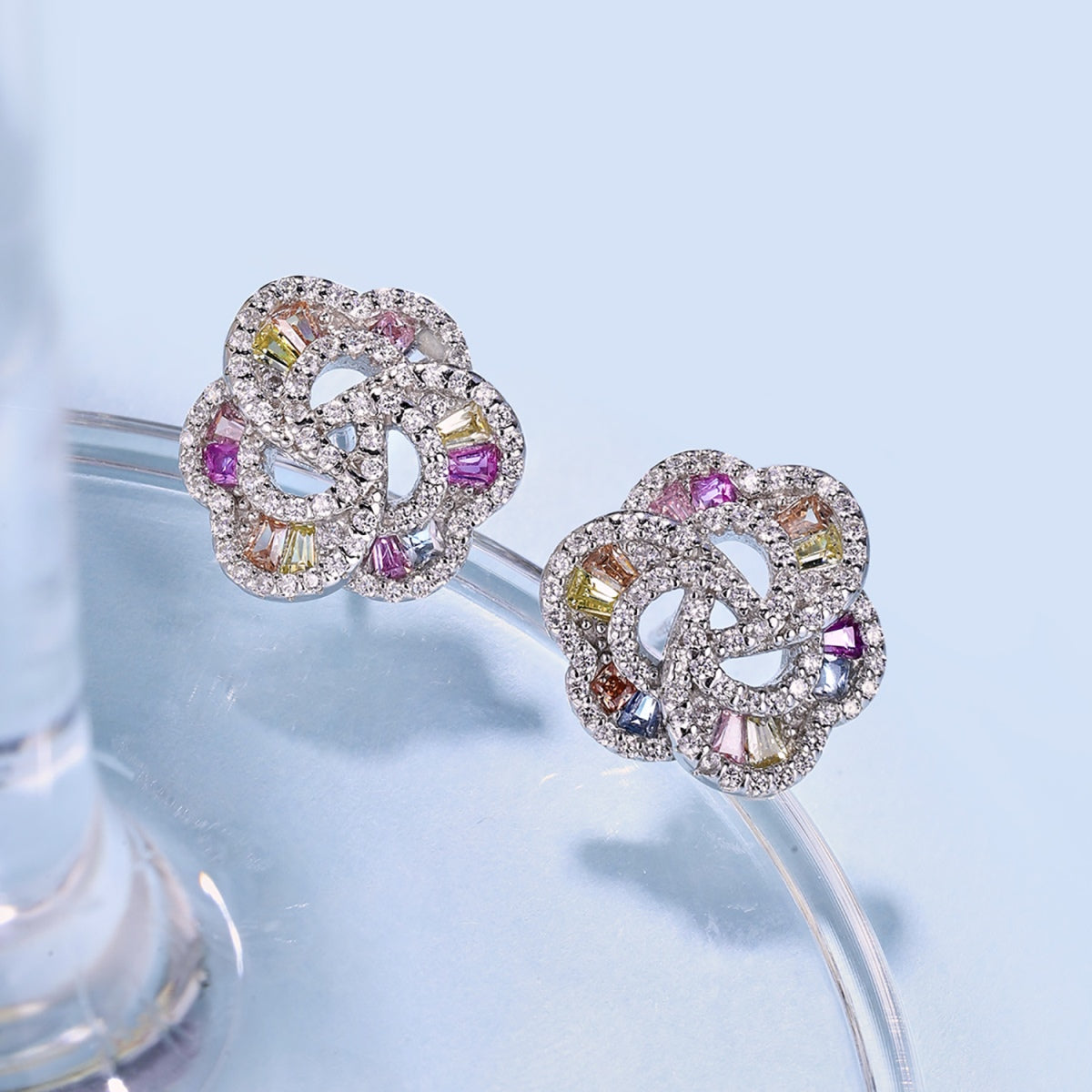 [HOT] Boucles d'oreilles exquises en forme de fleur pour le quotidien