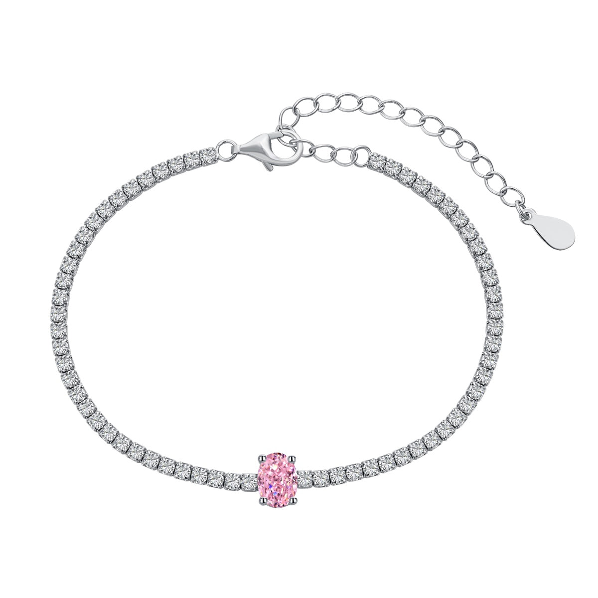 [HOT] Bracelet quotidien exquis taille ovale de 0,75 carat