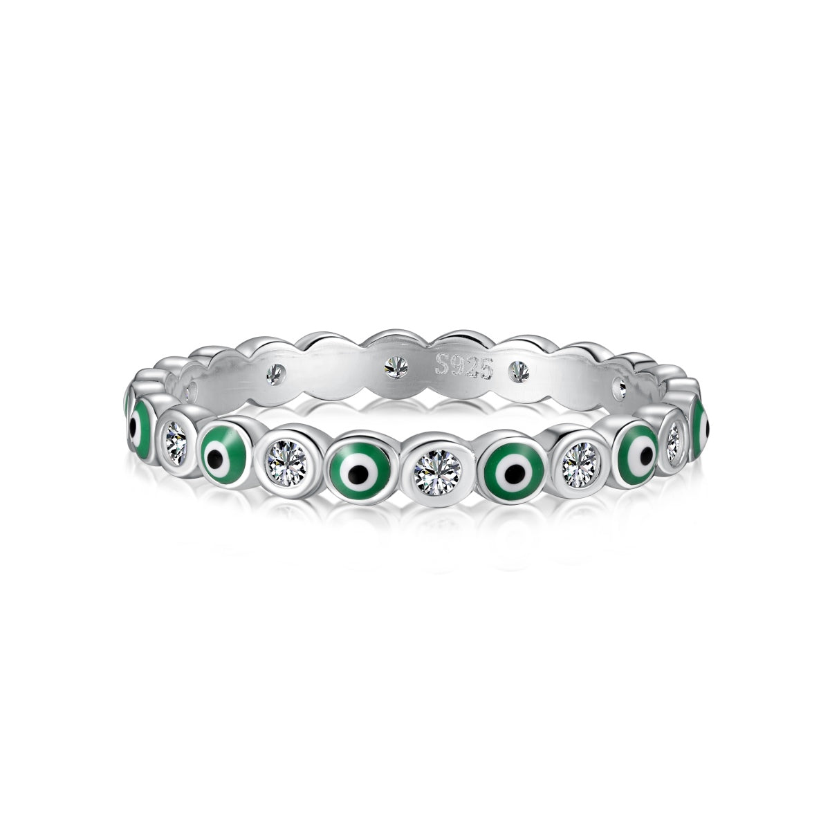[HOT] Bague ronde vibrante et scintillante pour un usage quotidien