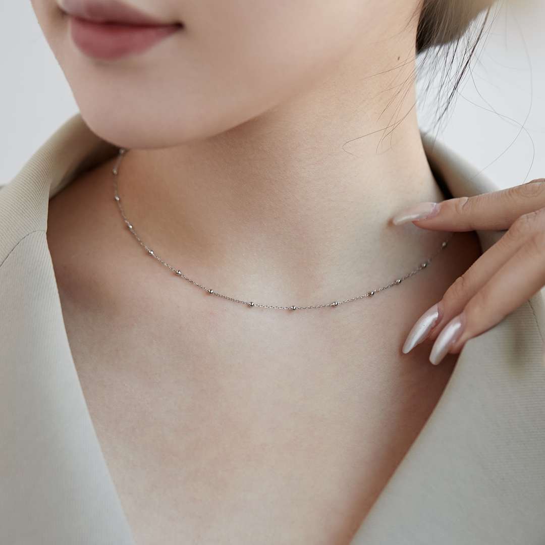[HOT] Collier simple à petite chaîne de clavicule en perles