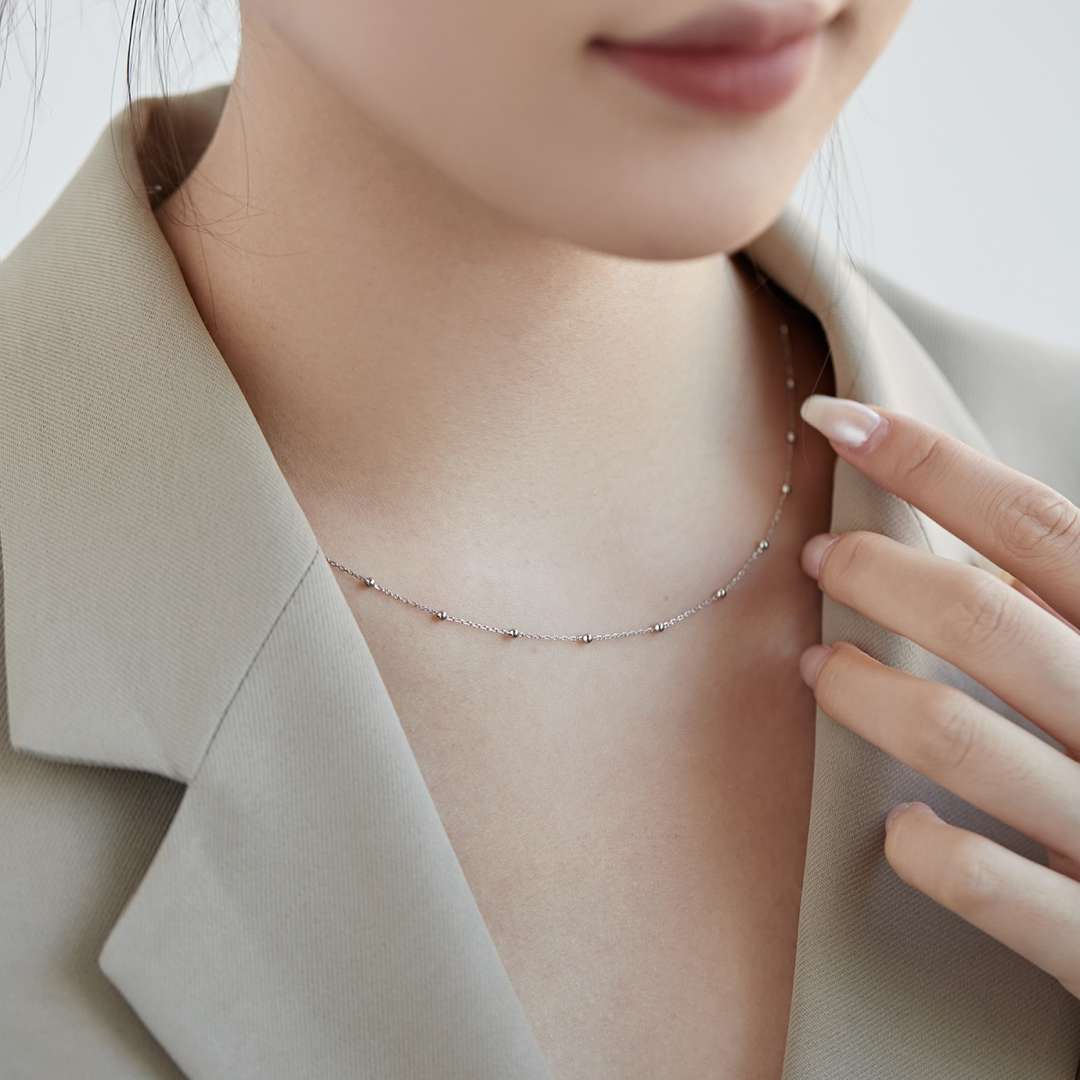 [HOT] Collier simple à petite chaîne de clavicule en perles