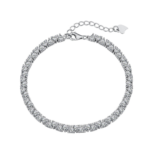 [HOT] Bracelet romantique éblouissant en forme de cœur pour amoureux