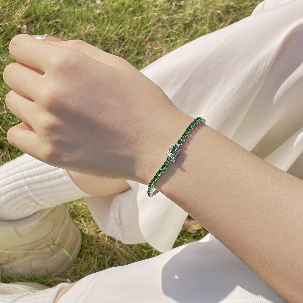 [HOT]Radiant Colorful Round Cut Party Bracelet