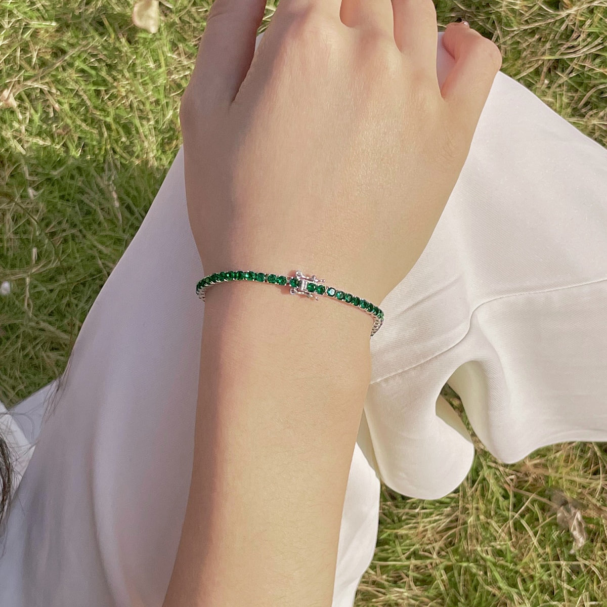 [HOT]Radiant Colorful Round Cut Party Bracelet