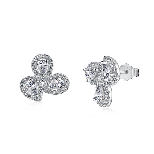 [HOT] Boucles d'oreilles ornées en forme de fleur en forme de poire