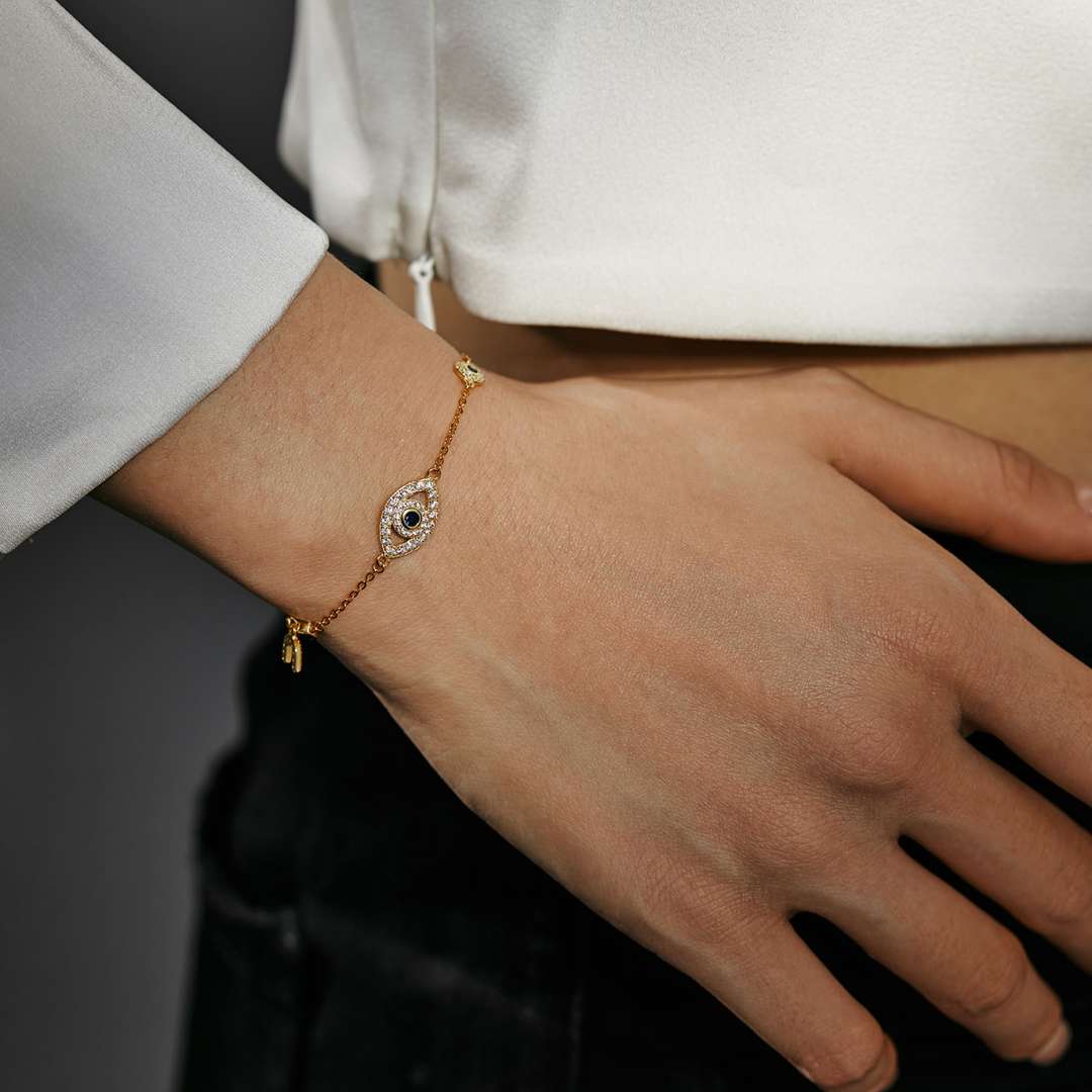 [HOT] Collier délicat en forme d'œil