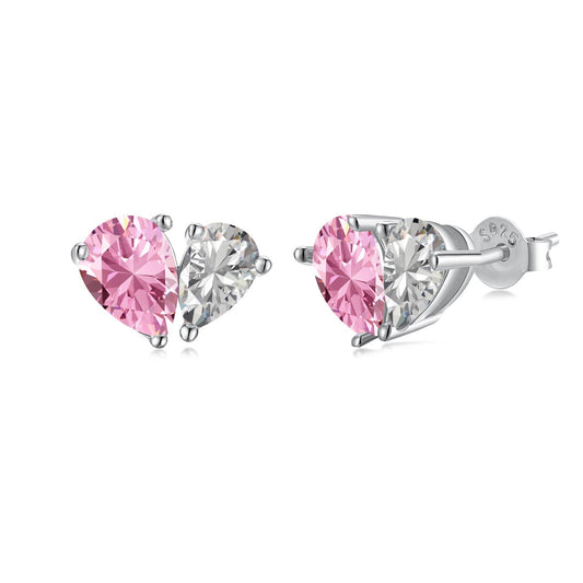 [HOT] Boucles d'oreilles éblouissantes et élégantes en forme de cœur