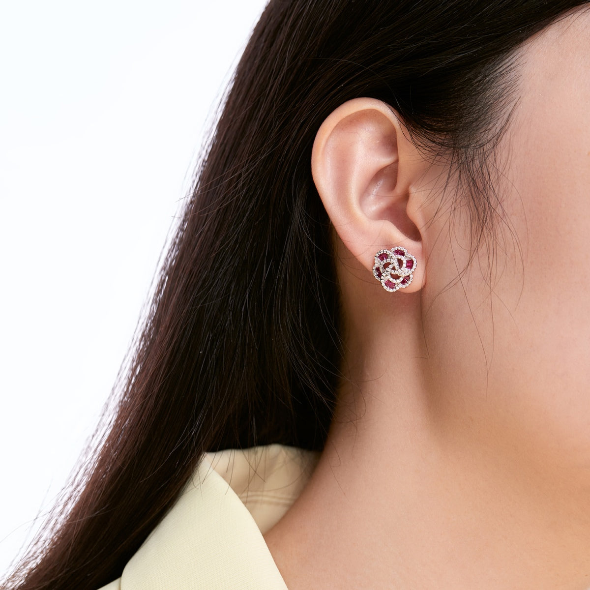 [HOT] Boucles d'oreilles exquises en forme de fleur pour le quotidien