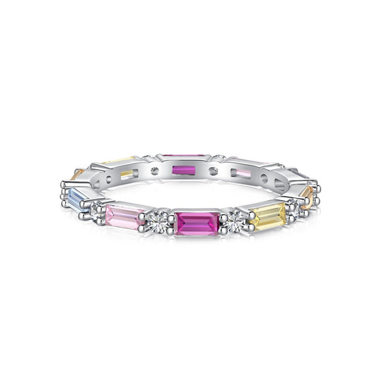 [HOT] Bague quotidienne élégante à taille radieuse Lively In Shades