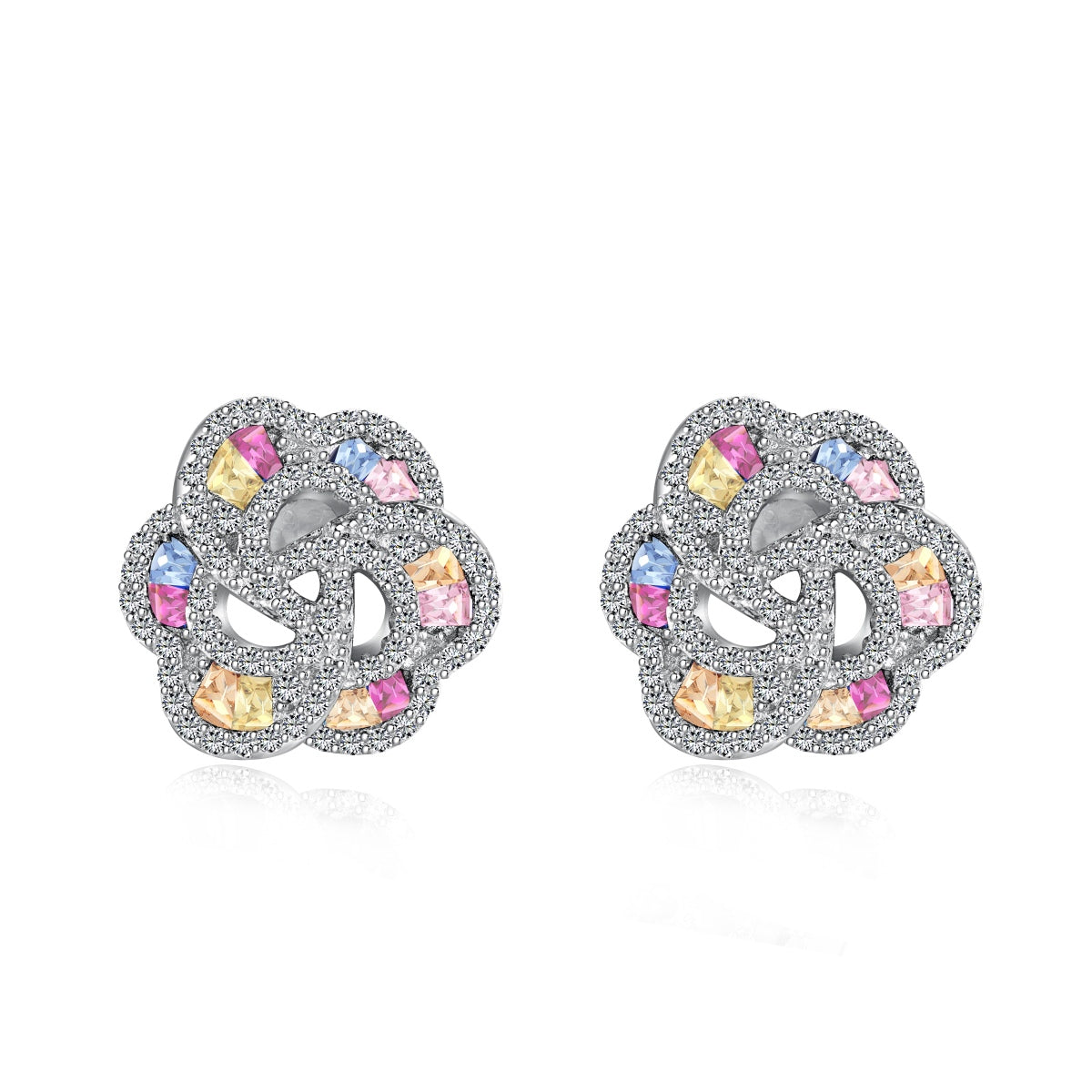 [HOT] Boucles d'oreilles exquises en forme de fleur pour le quotidien