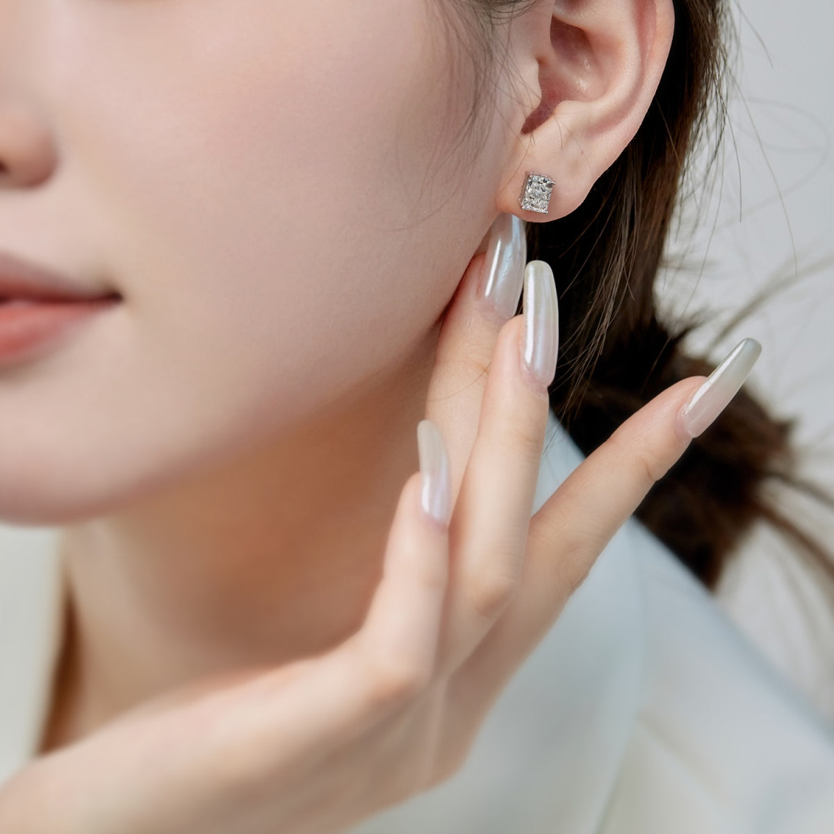 [HOT] Boucles d'oreilles quotidiennes luxueuses et radieuses taille princesse