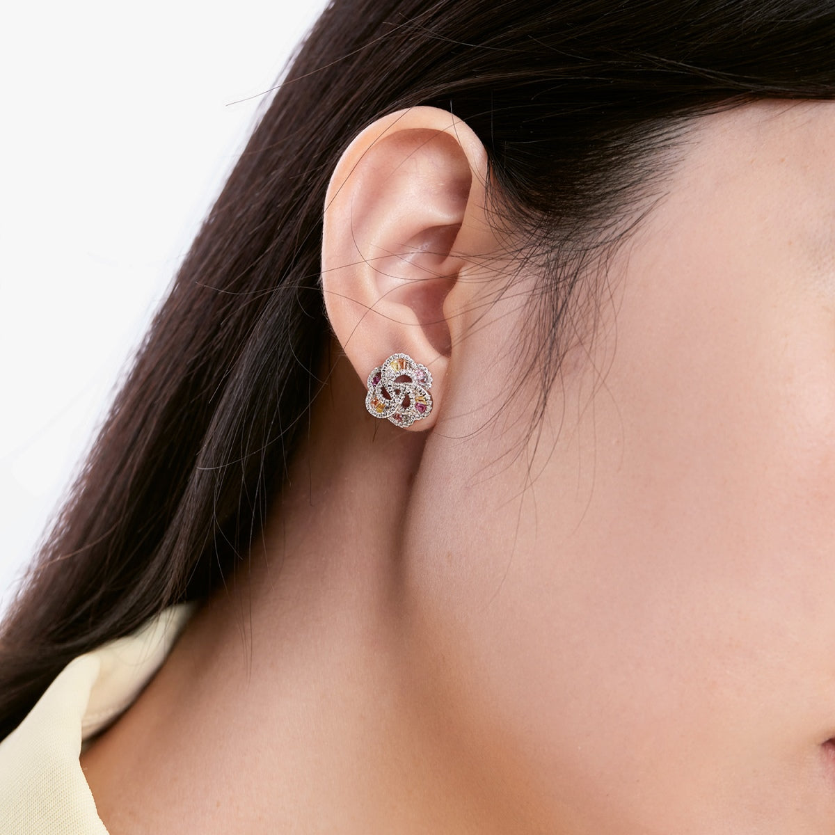 [HOT] Boucles d'oreilles exquises en forme de fleur pour le quotidien
