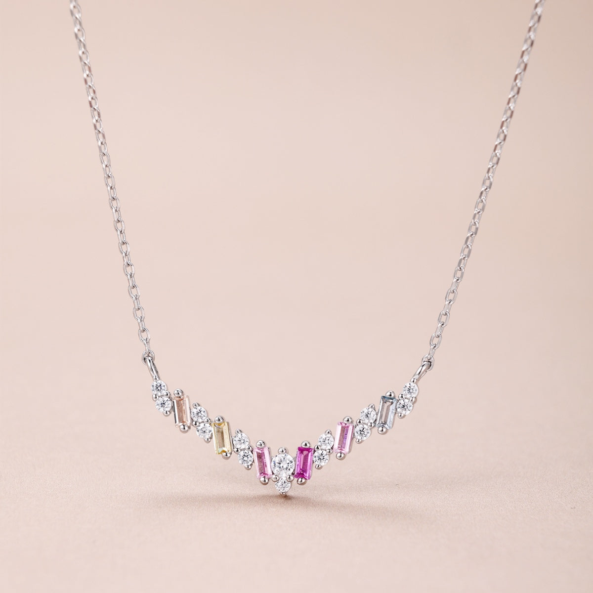 [HOT] Collier arc-en-ciel éblouissant