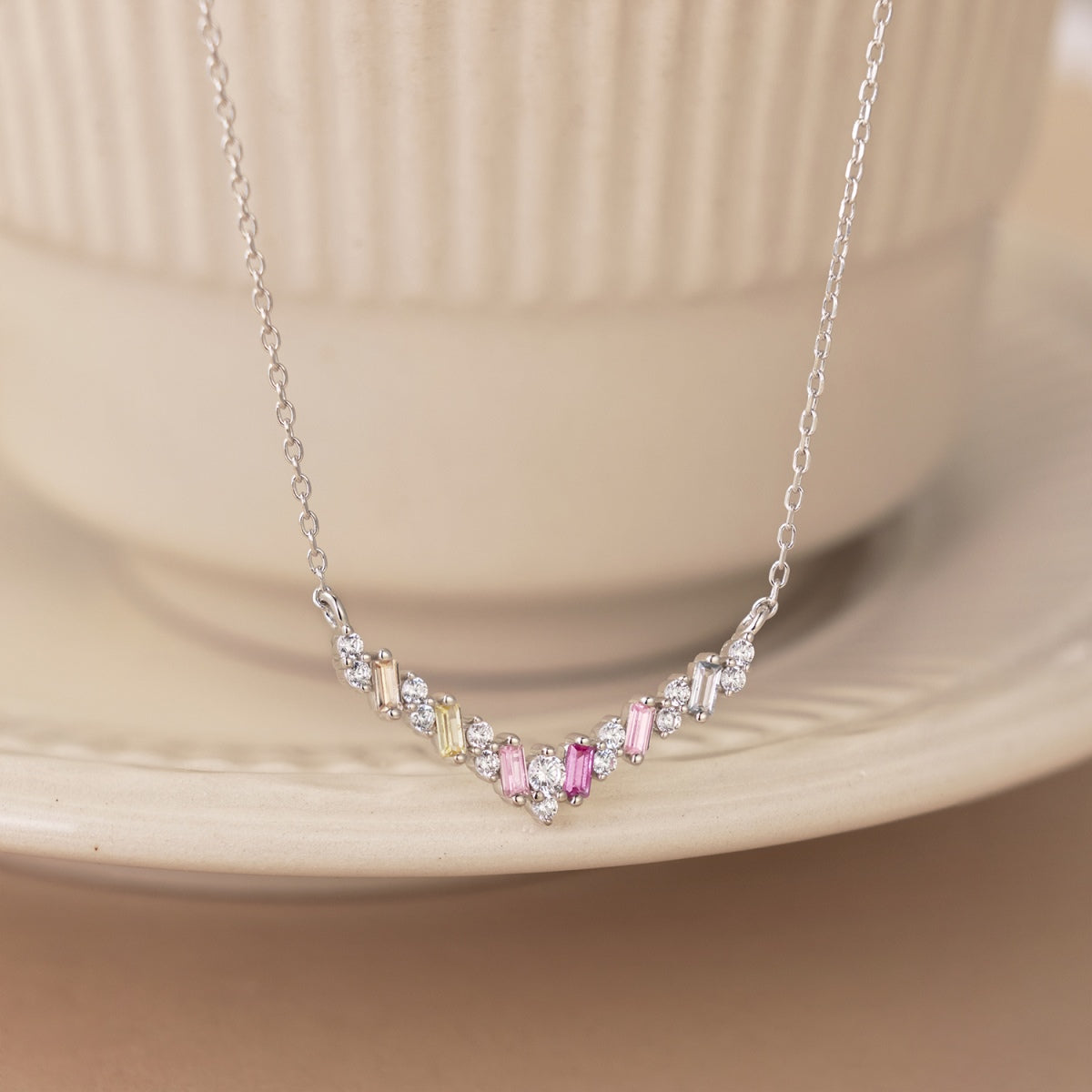 [HOT] Collier arc-en-ciel éblouissant