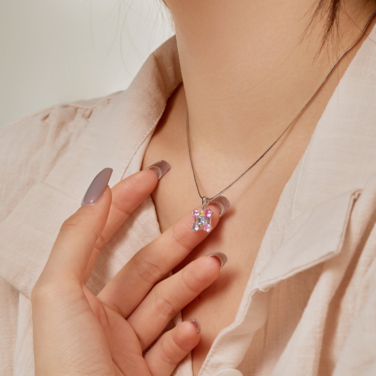 [HOT] Superbe collier multicolore